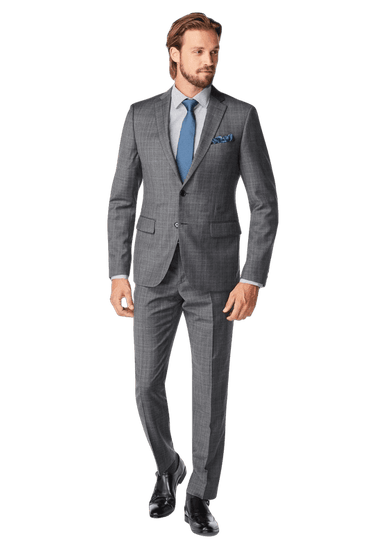 Harrogate Glen Check Charcoal Suit
